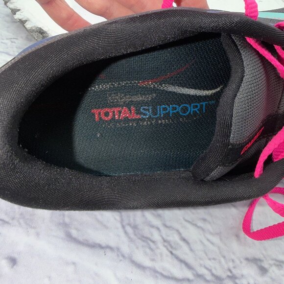 Brooks Ghost 15 Womens Sz 10.5 Grey Purple Running Shoes Sneakers 1203801B079 - Picture 10 of 12